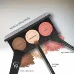 Набор для контуринга Golden Rose Metals Sculpting Palette (контур, хайлайтер, румяна) — изображение 2