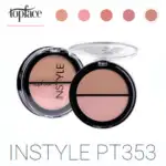 Рум'яна подвійні TopFace Instyle Twin Blush On РТ-353 - Зображення 3