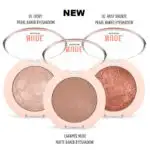 Тіні для повік Golden Rose Nude Look Matte & Pearl Baked Eyeshadow - Зображення 2