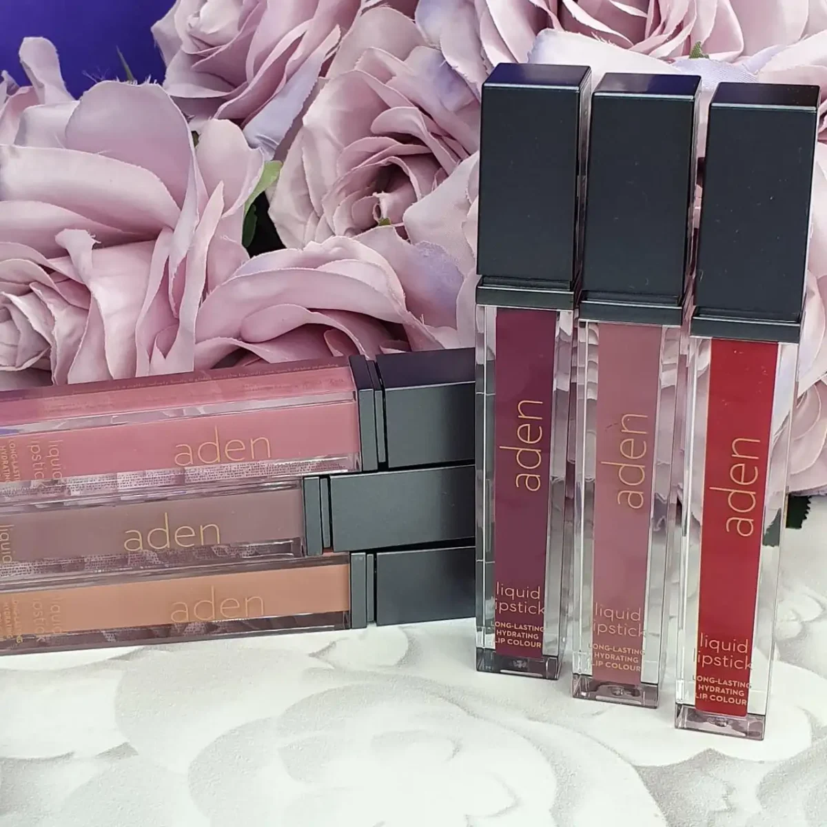 Жидкая матовая помада для губ Aden Cosmetics Liquid Lipstick — изображение 2