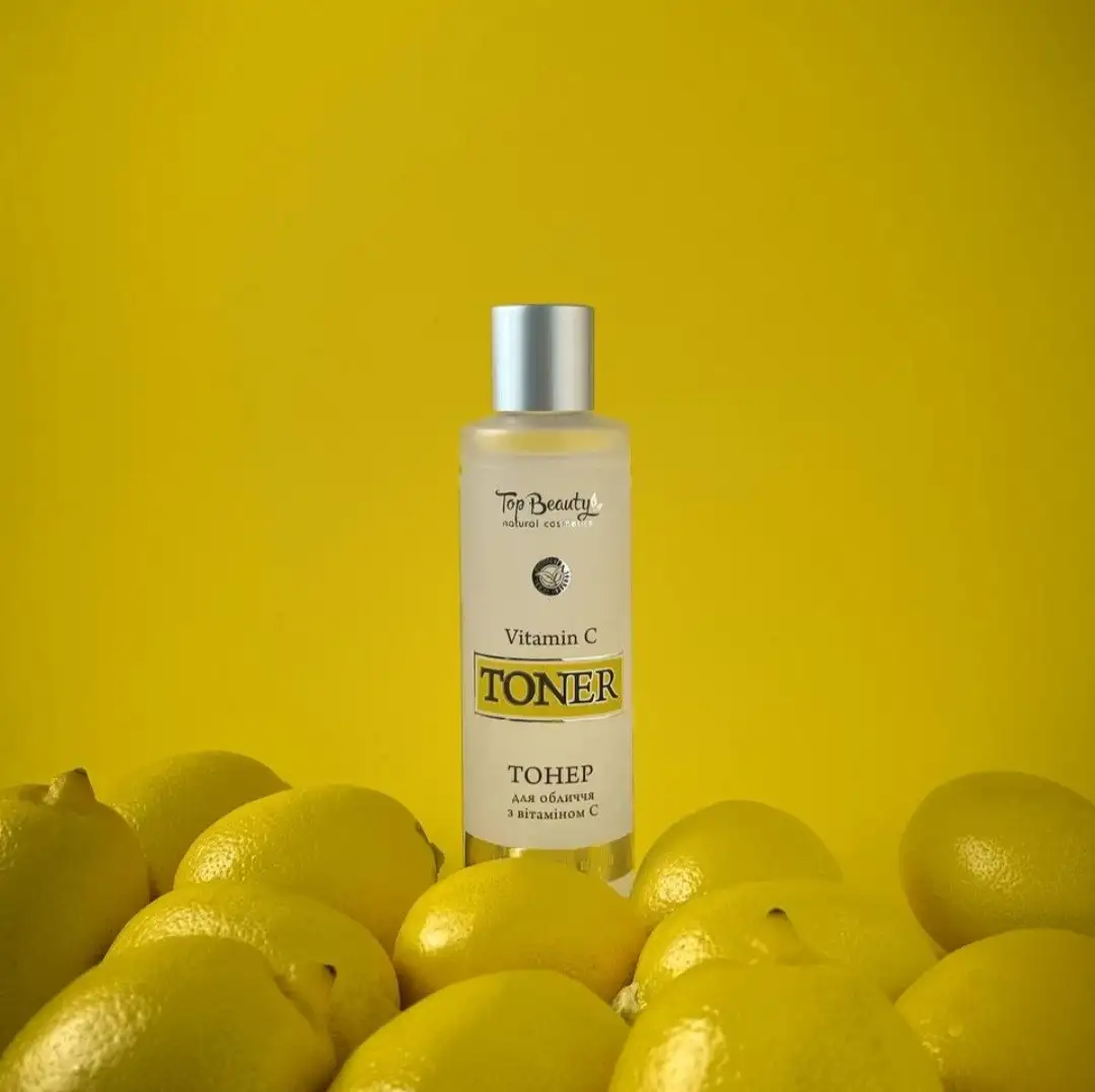 Тонер для обличчя з вітаміном С Top Beauty 200 мл - Зображення 1