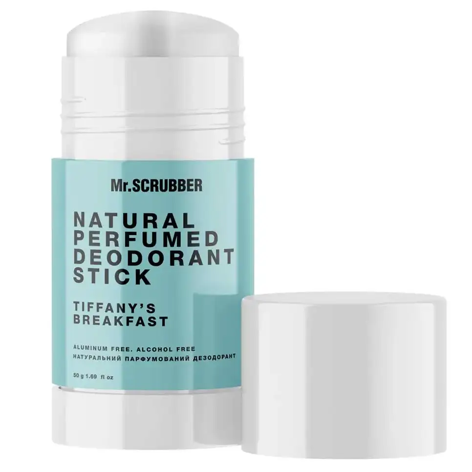 Натуральний парфумований дезодорант Tiffany's Breakfast Mr.SCRUBBER - Зображення 1