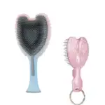 Подарунковий набір гребінців Tangle Angel 2.0 & Keyring Detangling Gift Set Pink - Зображення 2