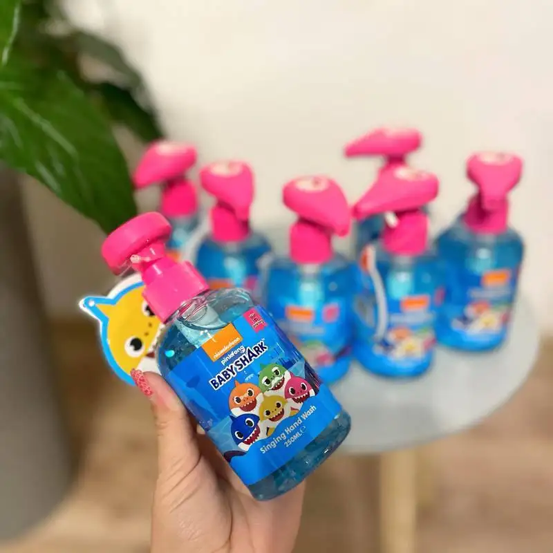 Співоче дитяче мило, музичне мило Nickelodeon Pinkfong Baby Shark 250 мл - Зображення 1
