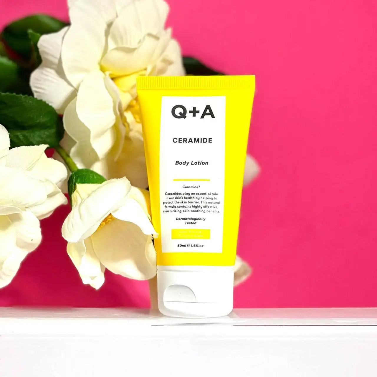 Лосьйон для тіла з керамідами Q+A Ceramide Body Lotion 50 мл - Зображення 1