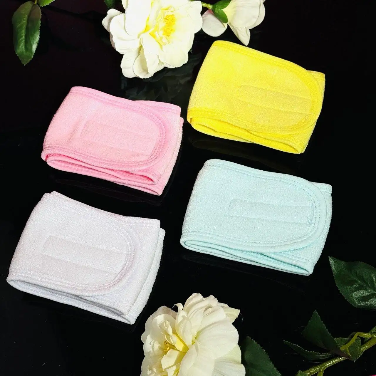 Косметическая повязка на голову для умывания и макияжа — изображение 1