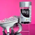 Вітаміни для волосся Ellips Hair Vitamin Treatment Нічне сяйво з фундуком і маслом алое віра банку 50 шт.