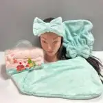 Банний набір 3 в 1 ( шапка-рушник, пов'язка, рушник-тюрбан) МК Cosmetics