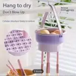 Силіконове відерце для миття пензликів та спонжів Ruby Face - Зображення 4