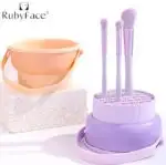 Силіконове відерце для миття пензликів та спонжів Ruby Face - Зображення 5