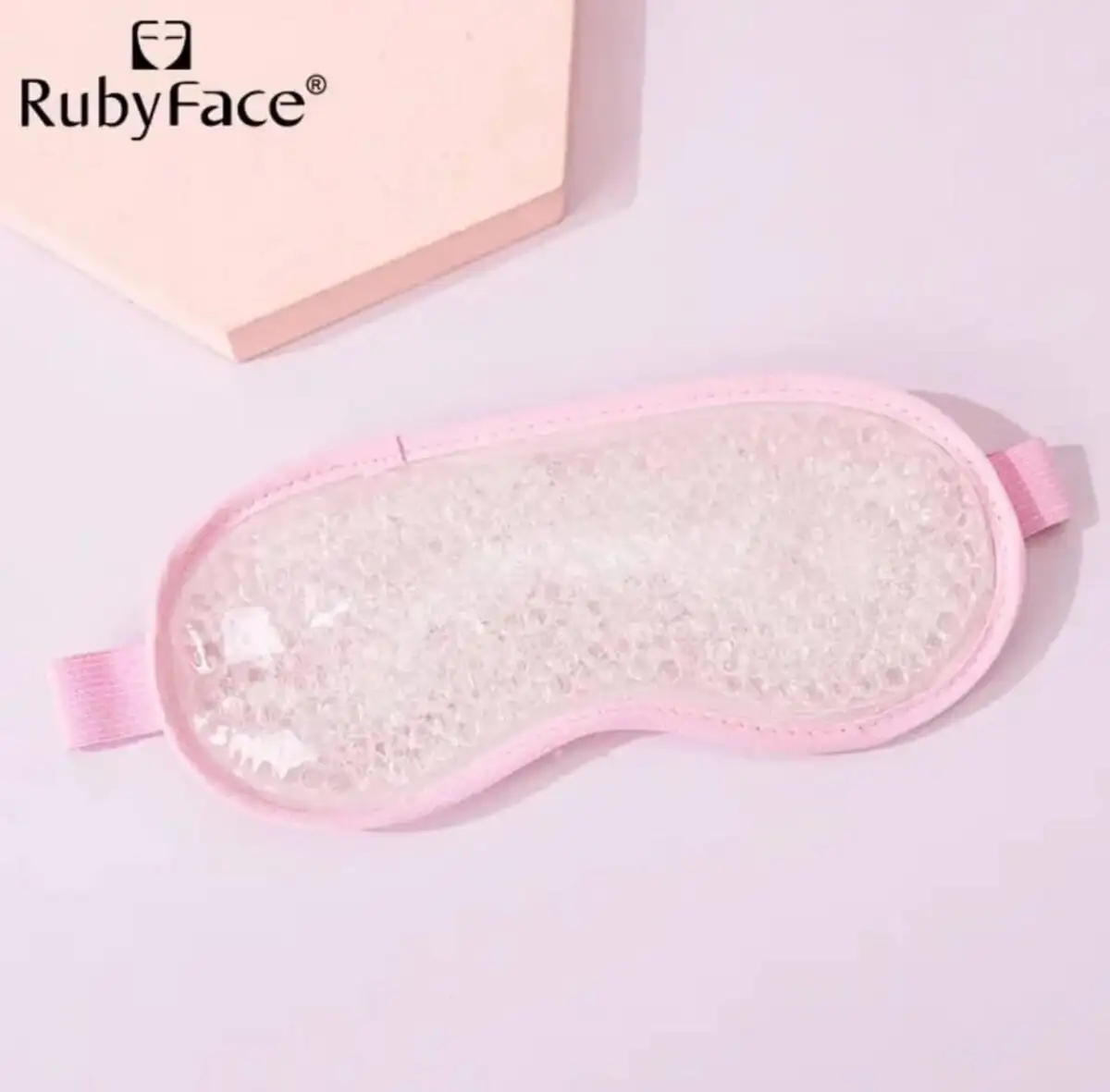 Охолоджувальна маска для очей із силіконовими кульками Ruby Face Relax Mask - Зображення 4