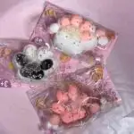 Сквіш ( антистрес ) Таба лапка котика МК Cosmetics З Блискітками