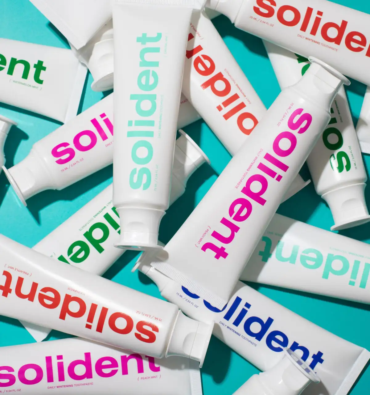 Щоденна відбілювальна зубна паста Solident 90 г - Зображення 2