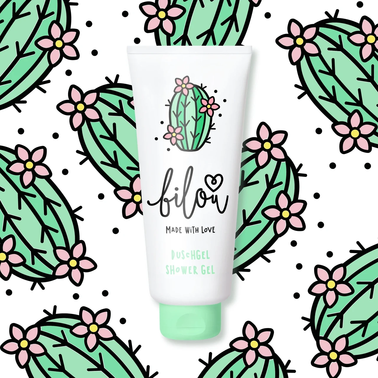 Гель для душа Bilou 200 мл BLOOMY CACTUS — изображение 1