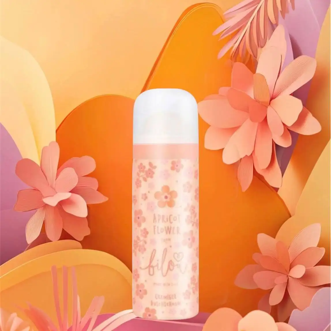 Міні-пінка для душу Bilou Apricot Flower 50 мл - Зображення 1