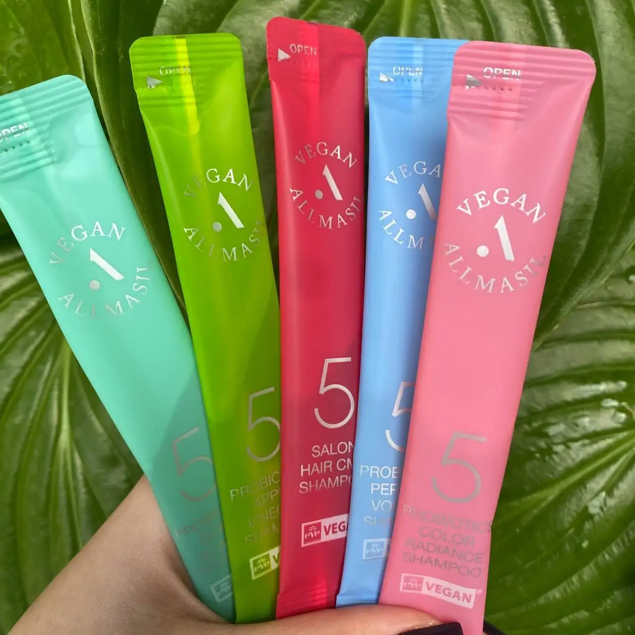 Шампунь для волосся Vegan All Masil 5 Shampoo 8 мл - Зображення 1