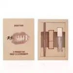 Подарунковий набір для губ NEVERTI Beauty Box (помада, блиск-плампер для губ, олівець для губ) NP2027