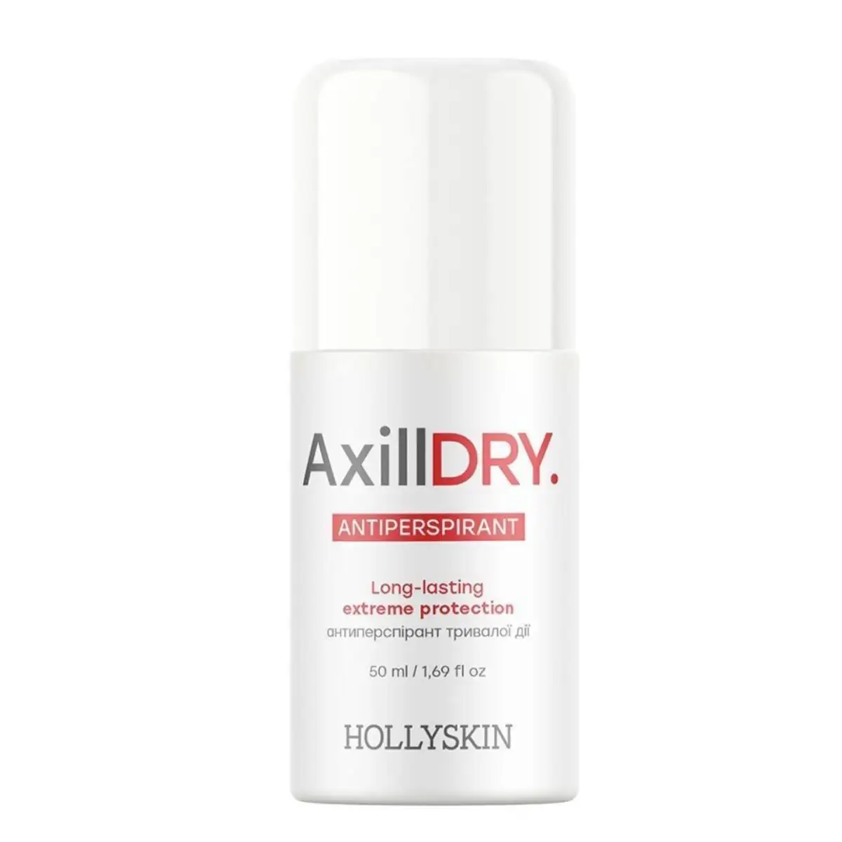 Антиперспірант тривалої дії HOLLYSKIN Axilldry Antiperspirant 50 мл - Зображення 2