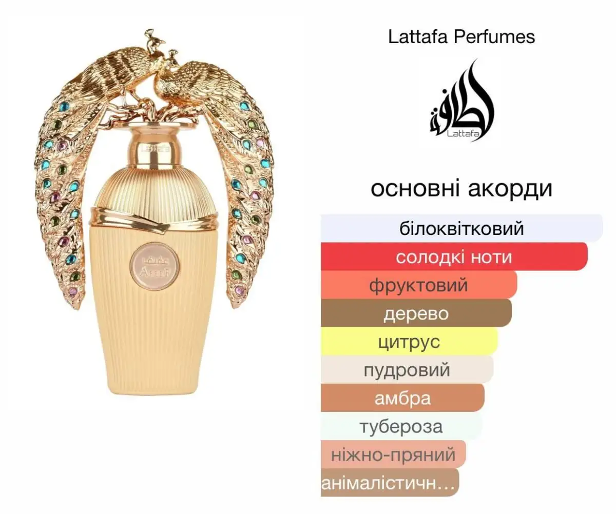 Lattafa Afeef - арабські парфуми унісекс 100 мл - Зображення 3
