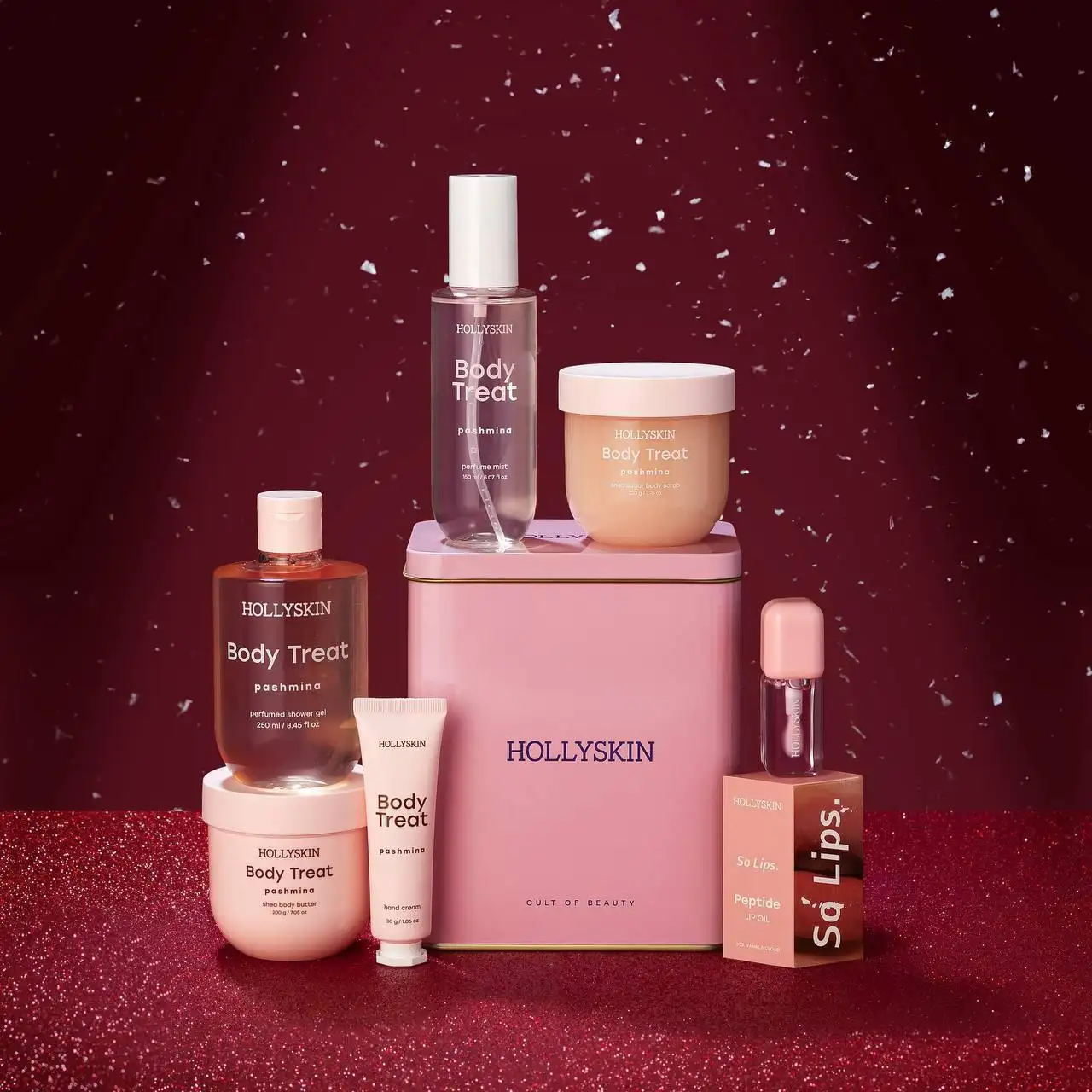 Подарунковий набір доглядової косметики HOLLYSKIN Body Treat Pashmina - Зображення 1