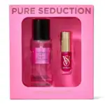 Подарунковий набір Victoria's Secret Pure Seduction Lip Glow Set Gift Set (спрей міст, олія для губ)