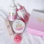 Подарунковий бокс доглядової косметики для тіла Top Beauty "Marshmallow & Musk"