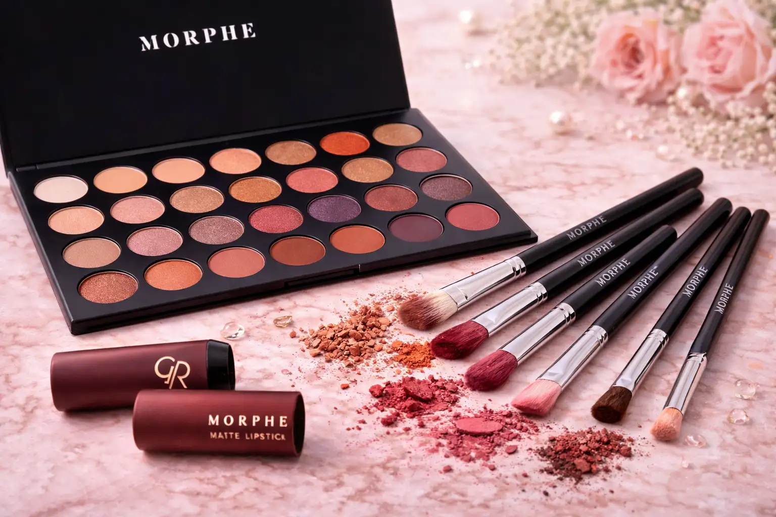 morphe brushes professyonalnыe teny dlya vek