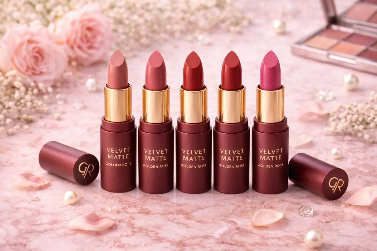 pomadы velvet matte ot golden rouz